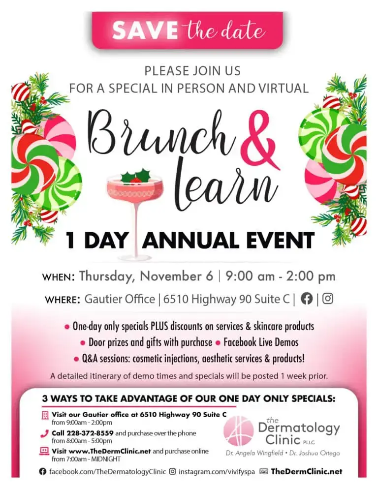 Save The Date – Thur., Nov. 6 – Brunch & Learn 1 Day Annual Event
